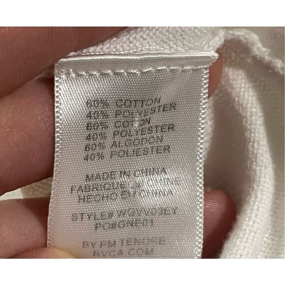 RVCA Eyefix Tunic in Vintage White sz Small sleeveless tank - Picture 10 of 10